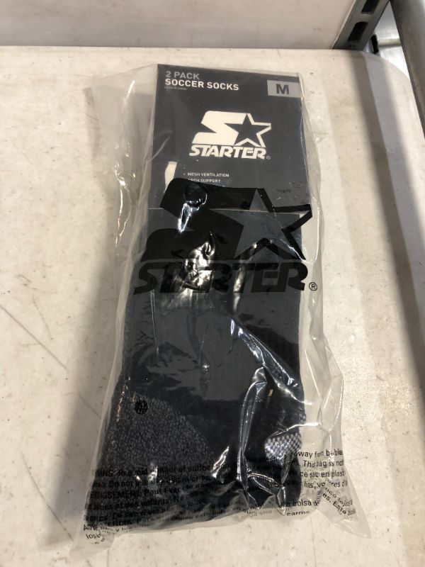 Photo 1 of 2 Pack Starter Soccer Socks Size MEDIUM 