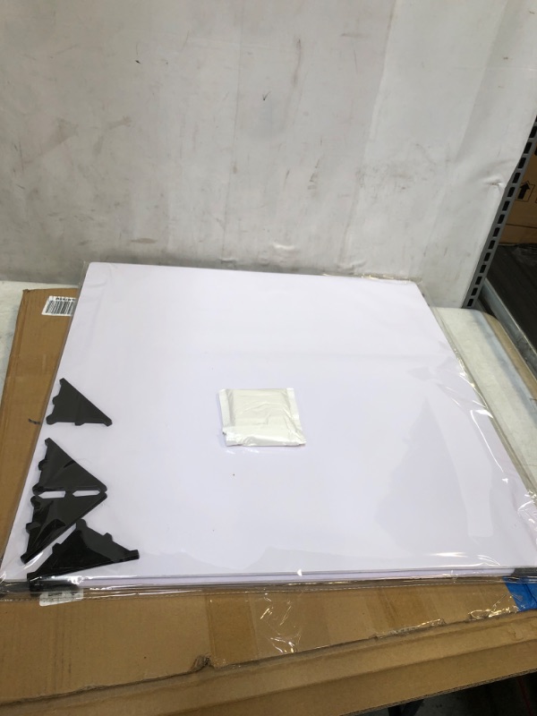 Photo 1 of BEIYANG 3 in1 Cardboard Light Reflector for Photography, 12×8in White Black Silver Matte Foil Absorb Thick Reflective Cardboard 3 in 1