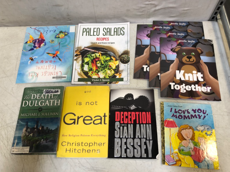 Photo 1 of 10 PC BOOK LOT, SOLD AS IS