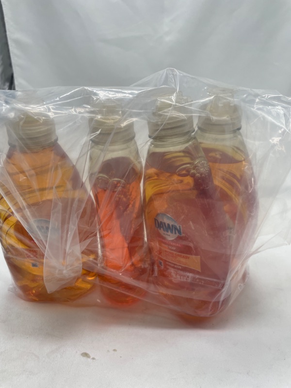 Photo 2 of Dawn Ultra Antibacterial Dishwashing Liquid 8oz. Orange Scent (Orange)