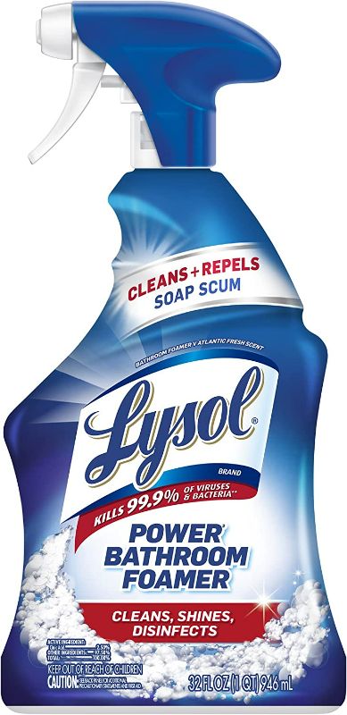 Photo 1 of  2 pack Lysol Bathroom Cleaner Spray, Island Breeze, 32 Fl Oz