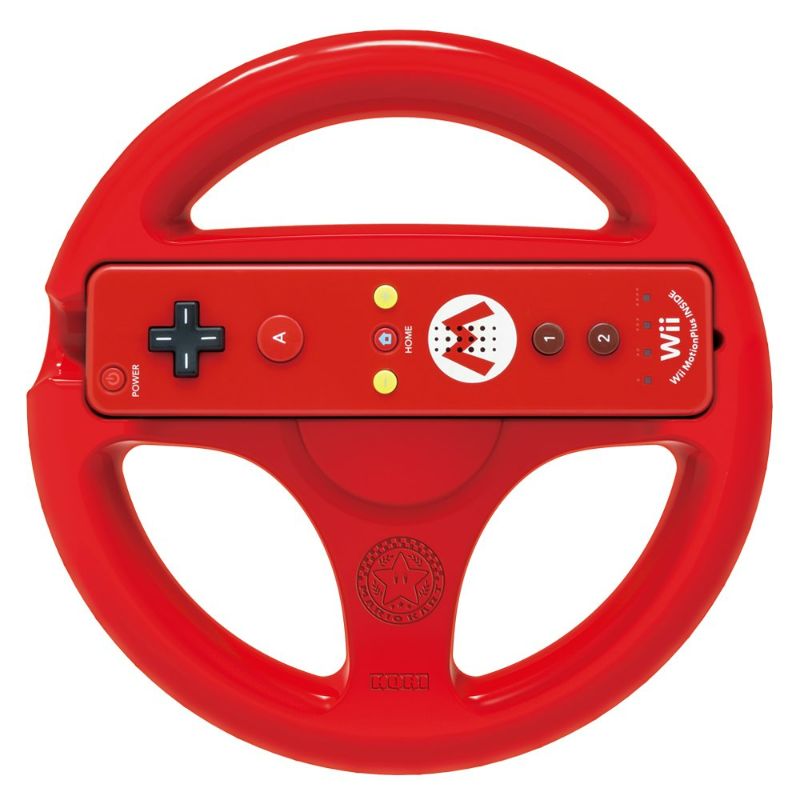 Photo 1 of HORI Mario Kart 8 Racing Wheel (Mario) - Nintendo Wii U