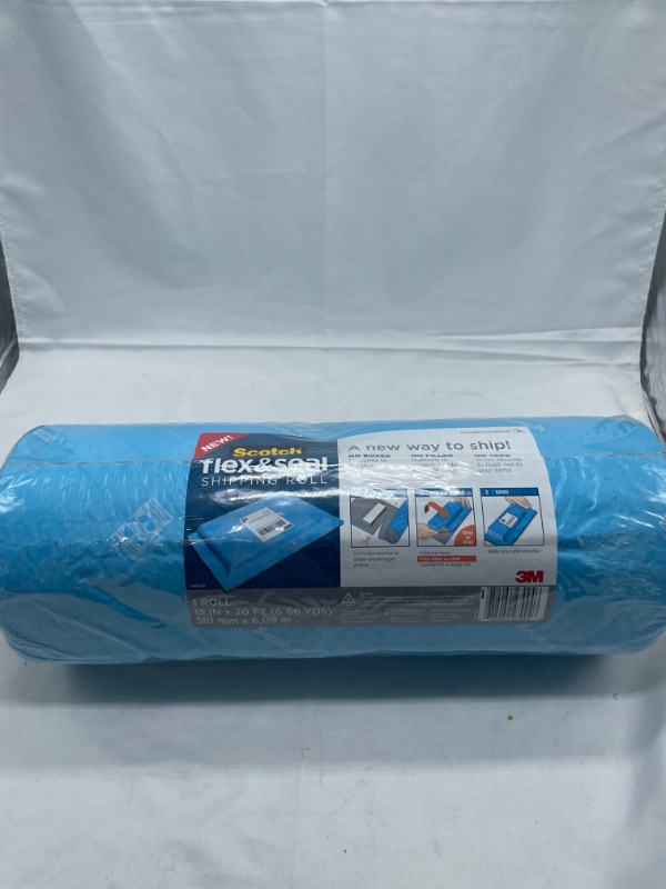 Photo 4 of Scotch Flex and Seal Shipping Roll, 20 Ft x 15 in, Just Ship It, No Boxes, No Tape, Easy Packaging Alternative to Poly Mailers, Shipping Bags, Bubble Mailers, Padded Envelopes, Boxes (FS-1520)
