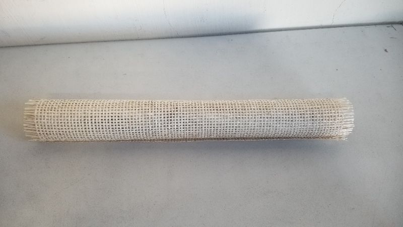 Photo 2 of Single Roll Feyart Unbleached Natural Rattan Cane Webbing Cane