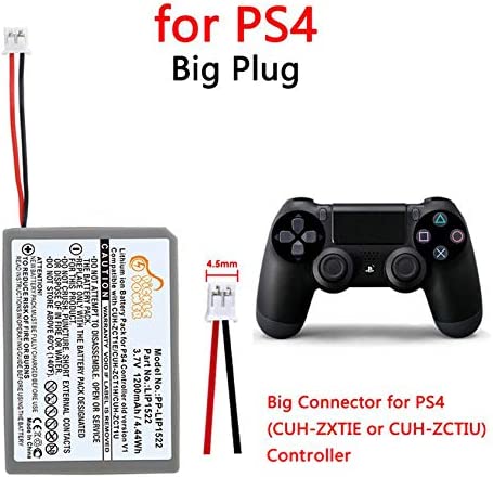 Photo 2 of LIP1522 PS4 Battery Replacement for Playstation 4 PS4 Dualshock 4 CUH-ZCT1E CUH-ZCT1H CUH-ZCT1U Wireless Controller(Big Plug)