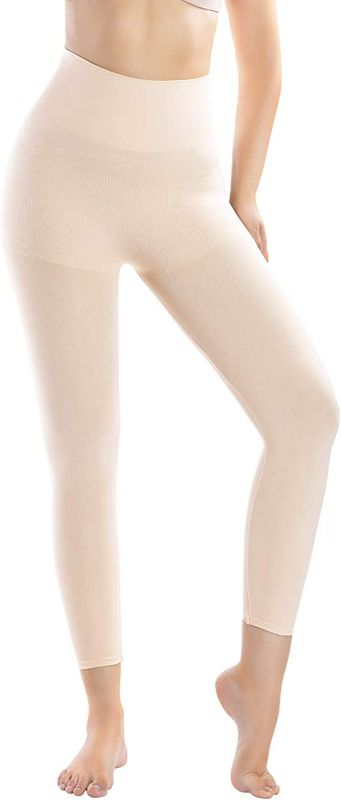 Photo 1 of +MD Women's High Waist Target Firm Control Shapewear Compression Slimming Leggings size XXX-Large