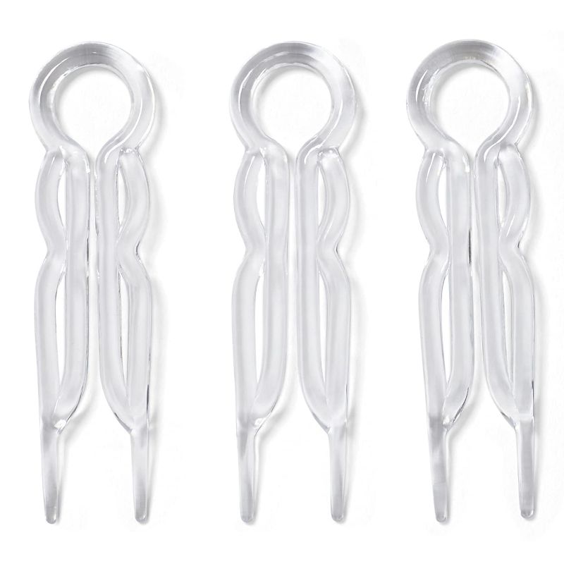 Photo 2 of (3pack) Good Hair Days Magic-Grip Hairpins Crystal (10 Count)