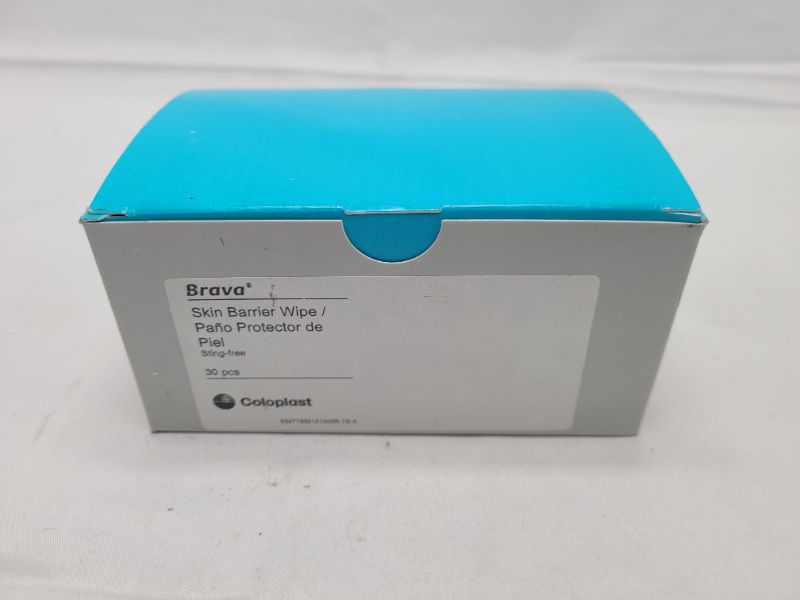 Photo 2 of Coloplast Brava Skin Barrier Wipe, Box of 30