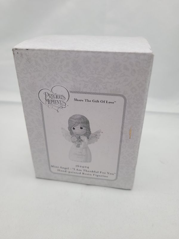 Photo 2 of Precious Moments 162404 I Am Thankful For You, Mini Resin Figurine