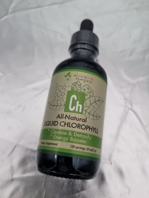 Photo 2 of E2H Chlorophyll Liquid Drops - All-Natural Flavored Energy Booster, Immune System Support and Internal Deodorant - Vegan - Gluten Free - Non-GMO - 2 Fl Oz 2 Fl Oz (Pack of 1) exp 10-2024