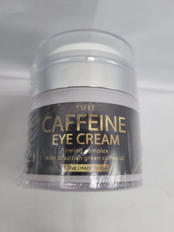 Photo 1 of Caffeine Eye Cream Undereye Anti-Wrinkles Firming Brazilian Green Coffee 1.7 oz