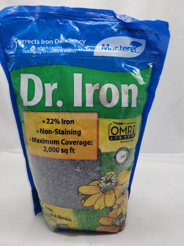 Photo 2 of Monterey LG7115 Dr Soil Acidifier Granules Iron and Elemental Sulfur Acidic Fertilizer, 7 lb.