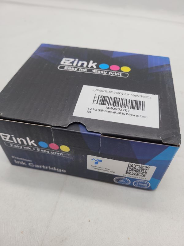 Photo 3 of E-Z Ink (TM Compatible Ink Cartridge Replacement for Canon PGI-280XXL CLI-281XXL 280 XXL 281 XXL Compatible with PIXMA TR7520 TR8520 TS6120 TS6220 TS8120 TS8220 TS9120 TS9520 TS6320 TS9521C (5 Pack)