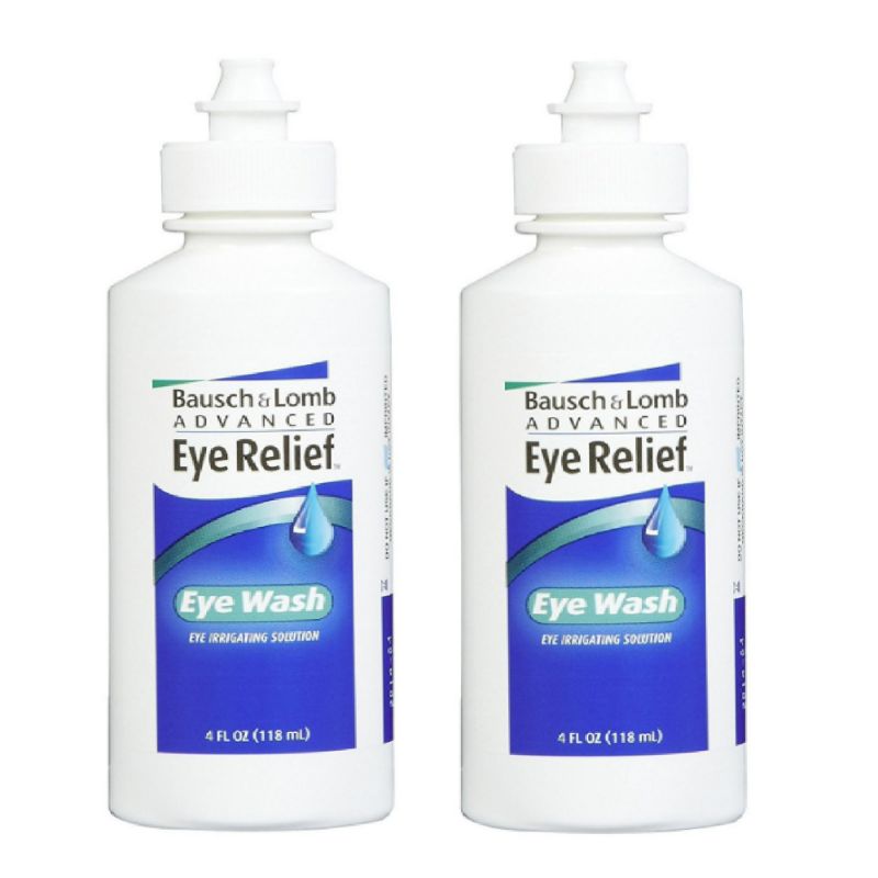 Photo 2 of Bausch & Lomb Advanced Irrigating Solution Eye Relief Eye Wash, 4Oz, 2 Pack