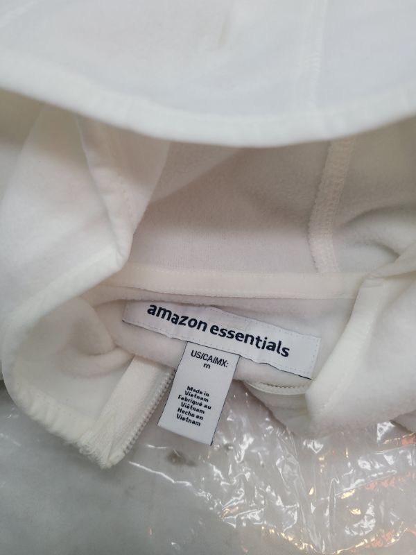 Photo 4 of (size M) Amazon Essentials Women's Long-Sleeve Hooded Full-Zip Polar Fleece Jacket