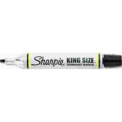 Photo 2 of Sharpie King Size Permanent Marker, Black (12-Pack)