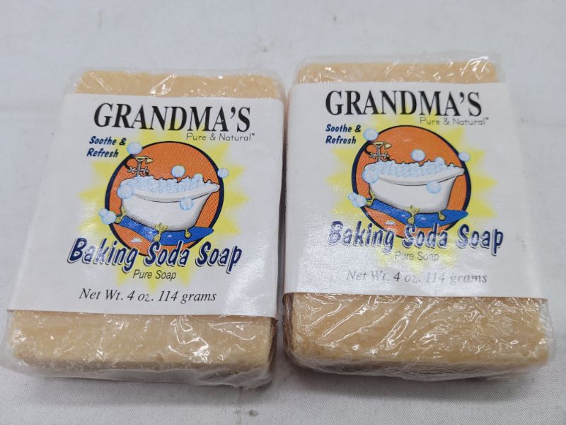 Photo 2 of (2pack) Remwood Products Co. Grandma's Baking Soda Soap 4 oz Bar(S)