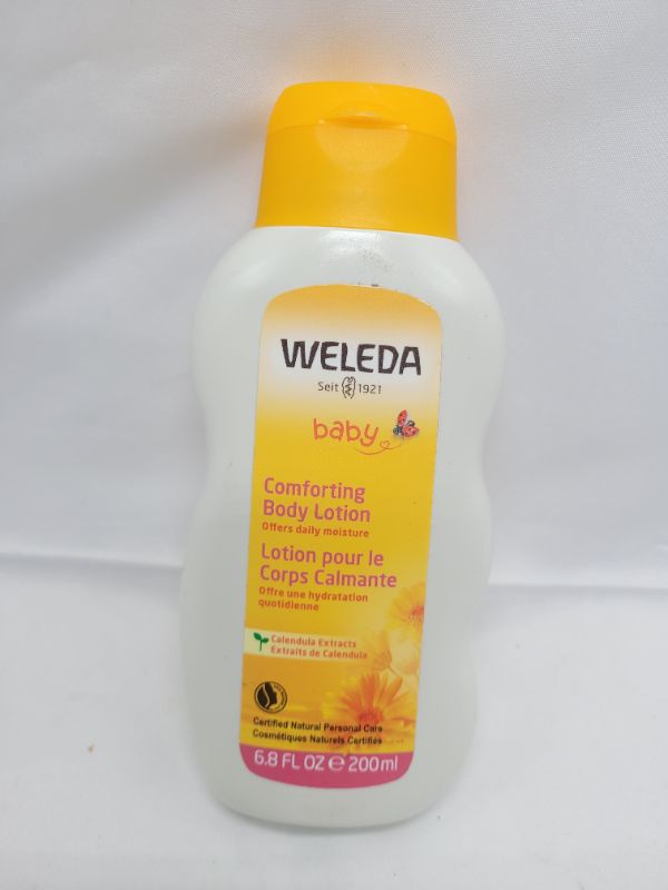 Photo 2 of Weleda Baby Comforting Body Lotion with Calendula Extracts - 6.8 Oz
