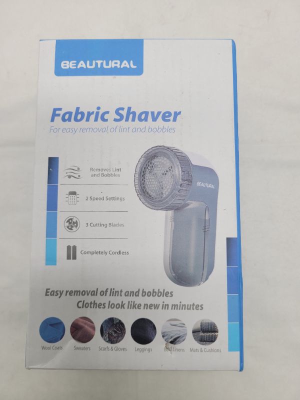 Photo 2 of Bundle of BEAUTURAL Fabric Shaver and 1800W Steam Iron for Clothes Caring