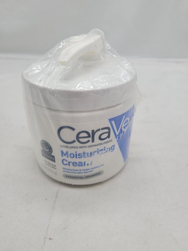 Photo 3 of CeraVe, CeraVe Moisturizing Cream with Pump, 16 Ounce 