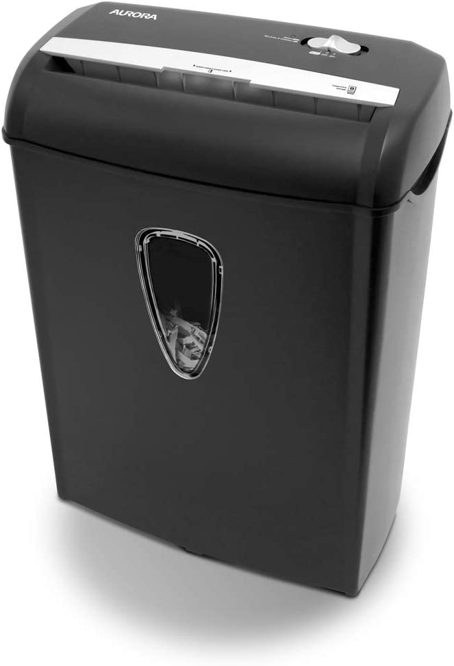 Photo 1 of Aurora AS890C 8-Sheet Cross-Cut Paper/Credit Card Shredder with Basket