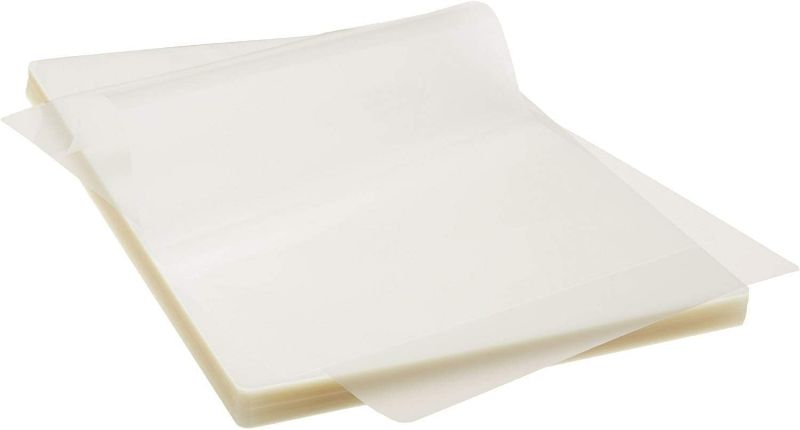 Photo 1 of SJPACK Thermal Laminating Pouches, 9 x 11.5 Inches Laminating Sheets, 3 mil Thick Laminate Sheets, 500 Pack,Clear