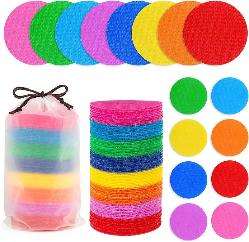 Photo 3 of Okrostoy 80 Pcs Carpet Spot Markers Carpet Floor Dots for Classroom Teacher Supplies, Carpet Floor Circles Circle Spots for Kids Students Social Distancing and Wait Line Up Group Activity

And

Loghot Numbered Classroom Sundries Closet Pocket Chart for Ce