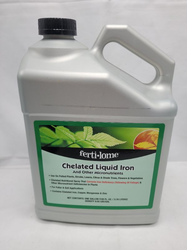 Photo 2 of Fertilome Chelated Liquid Iron, 1 Gallon