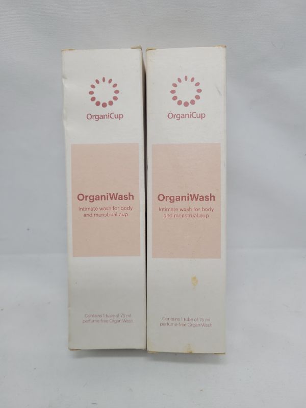 Photo 3 of (2 pack) OrganiWash 2.5 Fl Oz - Mild Cleanser for The Body and Menstrual Cup - Organic Intimate Cleansing Soap - Perfume-Free - Vegan - Allergy Certified - pH Balanced Daily Intimate Feminine Wash for Women