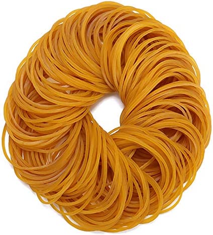 Photo 1 of AMUU Rubber Bands 500pcs size19 50mm 2 inch Rubber Bands Small Rubber Band for Office Supplies School Home Elastic Hair Band