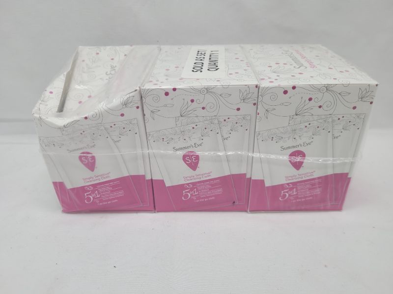 Photo 3 of Summer’s Eve Simply Sensitive Daily Gentle Feminine Wipes, pH Balanced, 16 count, 3 Pack