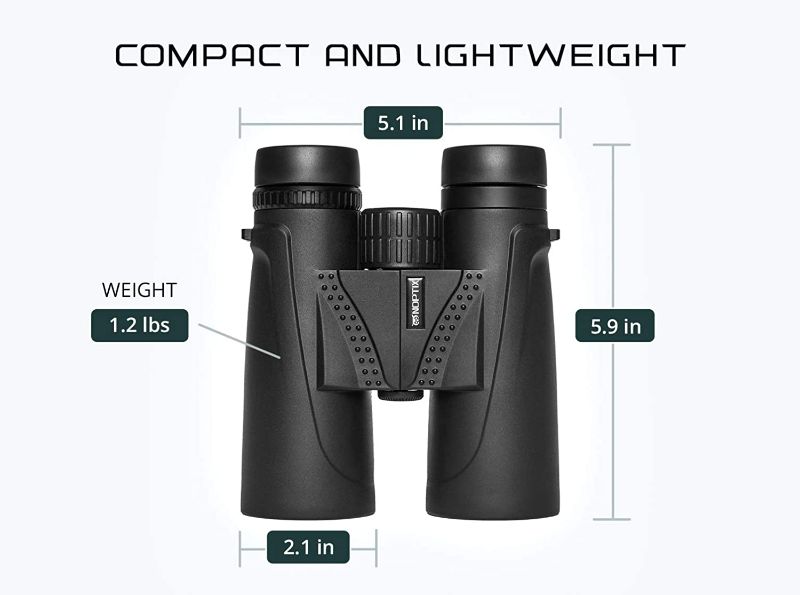 Photo 2 of 10x42 Binoculars for Bird Watching - Professional HD Quality Roof Prism Bird Watching Binoculars for Adults - Perfect for Birding, Travel, Hunting, and Stargazing - Includes Tripod & Phone Adapter