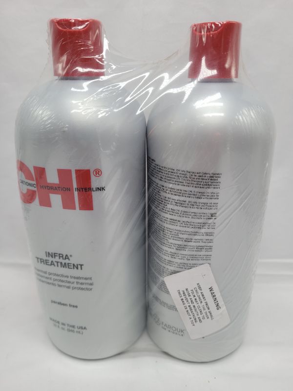 Photo 2 of Infra Shampoo & Treatment 32oz Duo Set