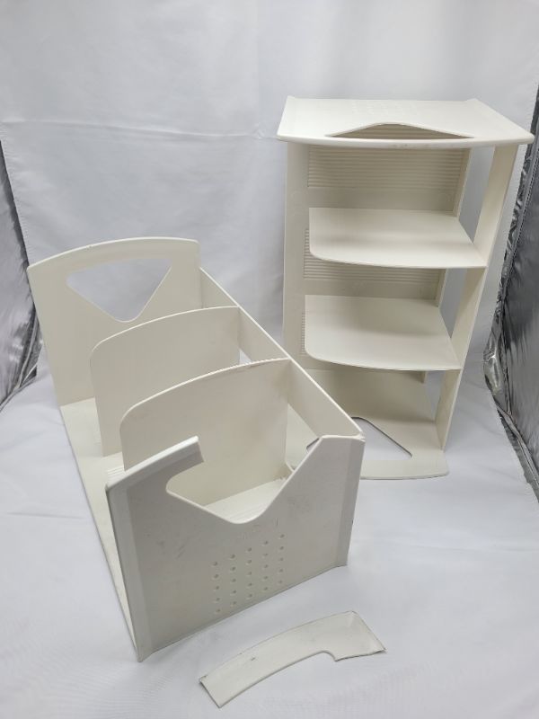 Photo 3 of (2 pack) Bookshelf Simple Bookshelf, Modern Bookshelf, Suitable for Bedroom and Living Room. Shelves