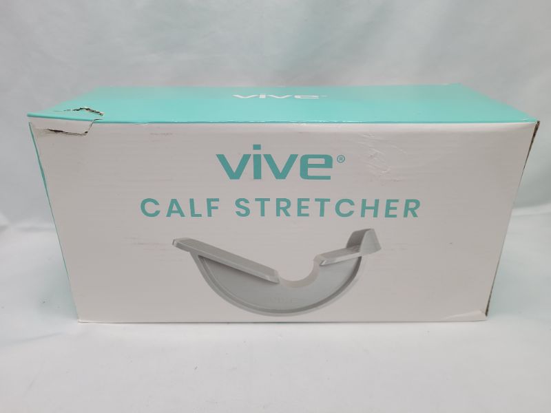 Photo 3 of Vive Foot Rocker - Calf Stretcher for Achilles Tendinitis, Heel, Feet, Shin Splint, Plantar Fasciitis Pain Relief - Stretches Strained Leg Muscle - Ankle Wedge Stretch Improves Flexibility