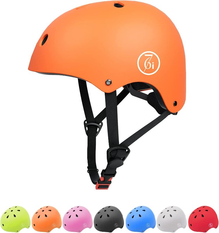 Photo 1 of 67i Skateboard Helmet Adult Bike Helmet Adjustable and Protection for Skating Helmet Adults Multi-Sports Cycling Skateboarding Scooter Roller Skate Inline Skating Rollerblading