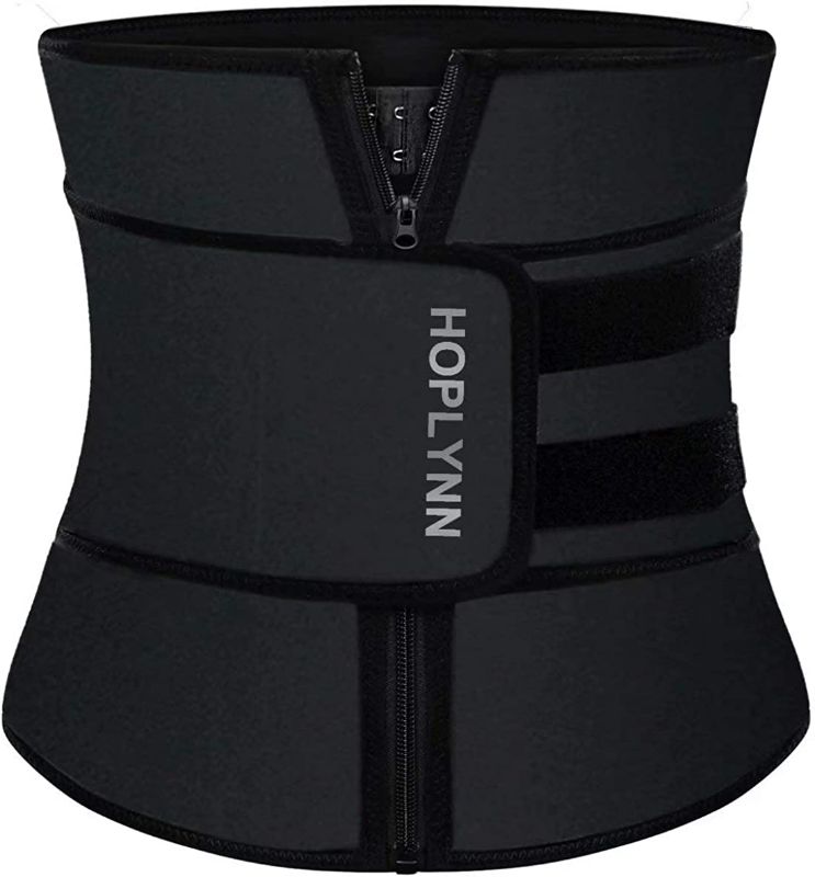 Photo 1 of (size medium) HOPLYNN Neoprene Sweat Waist Trainer Corset Trimmer Shaper Belt for Women