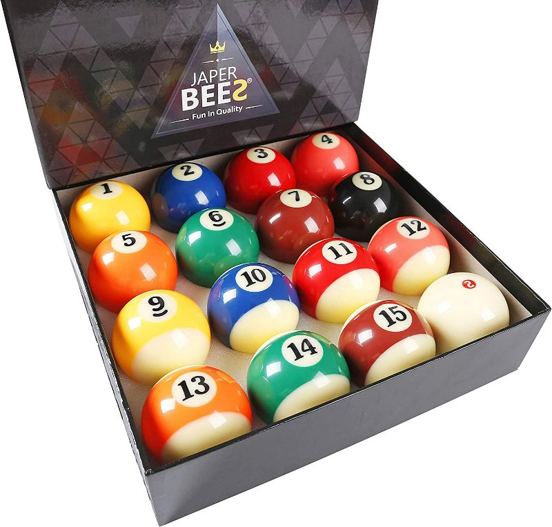 Photo 1 of JAPER BEES Billiard Balls Pool Balls Billiard Set