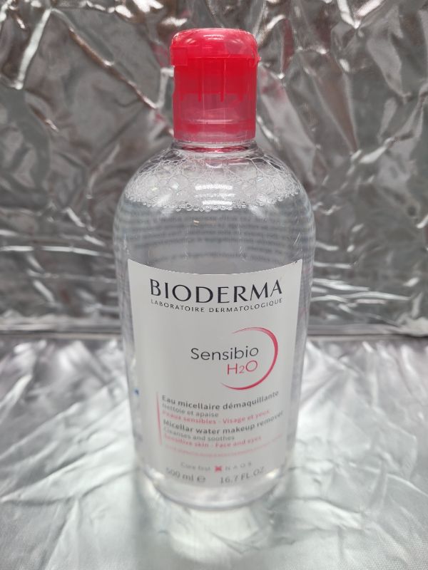 Photo 3 of Bioderma - Sensibio - H2O Micellar Water - Makeup Remover Cleanser - Face Cleanser for Sensitive Skin 16.7 Fl Oz (Pack of 1)