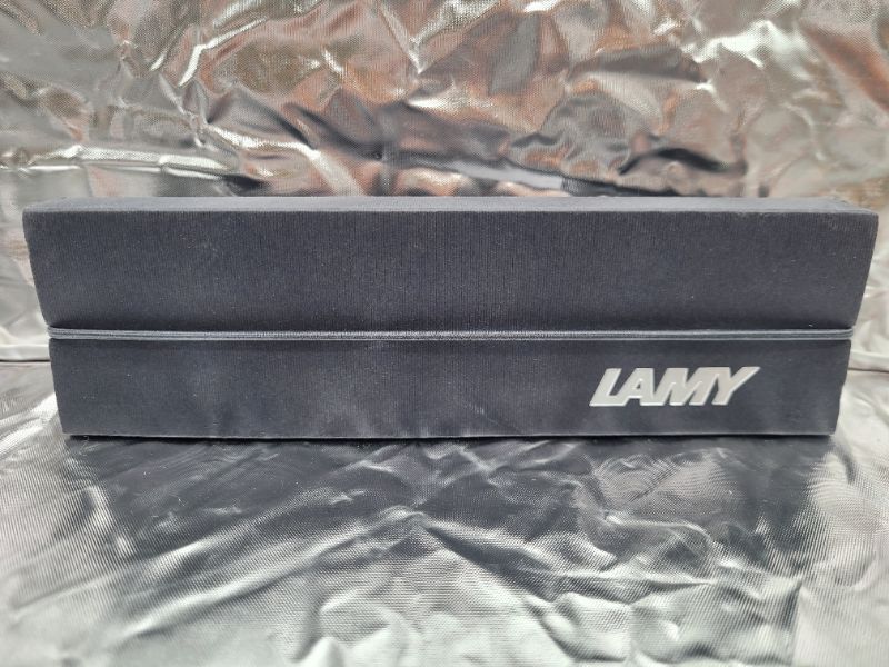 Photo 4 of Lamy Transparent Vista Fountain Pen with Medium Nib and Blue Ink (L12M)