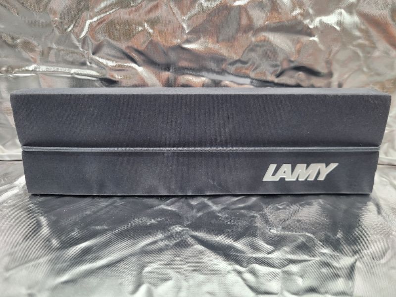 Photo 1 of Lamy Transparent Vista Fountain Pen with Medium Nib and Blue Ink (L12M)