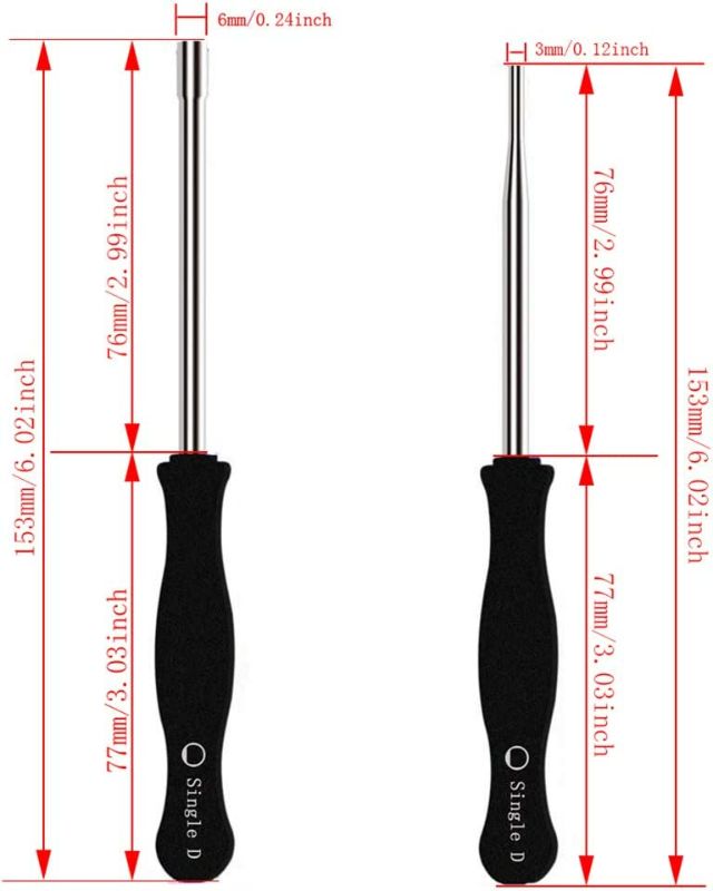 Photo 4 of LIYYOO Carburetor Adjustment Screwdriver Tools, Carburetor Adjusting Tool (10pcs) for Common 2 Cycle Carburator Small Engine Carburetor Adjusting Tool with Carburetor Cleaning Brush Needle Kit