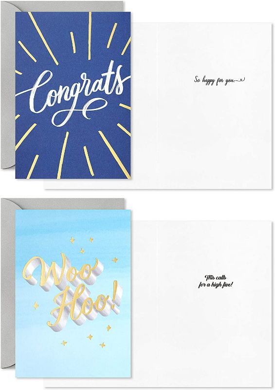 Photo 2 of (2 pack) Hallmark Graduation Cards or Congratulations Cards Assortment, Bravo (Boxed Set of 12 Cards and Envelopes)