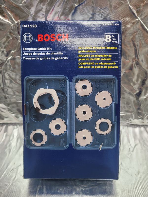 Photo 3 of BOSCH RA1128 8 pc. Template Guide Set
