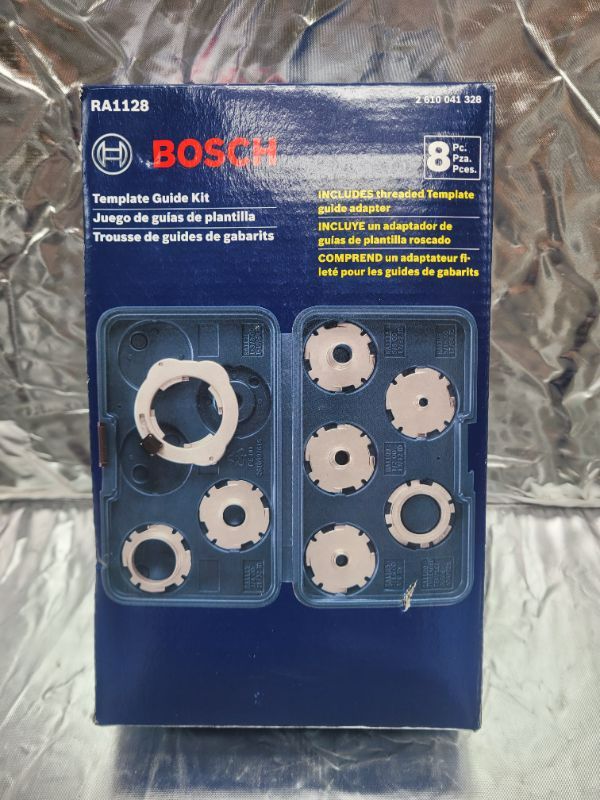 Photo 2 of BOSCH RA1128 8 pc. Template Guide Set