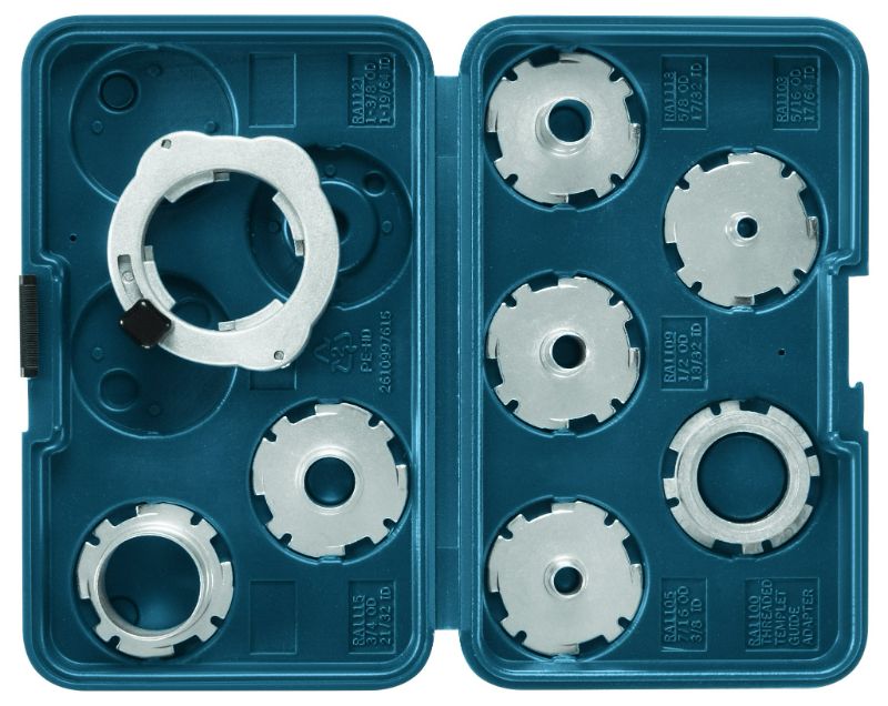 Photo 1 of BOSCH RA1128 8 pc. Template Guide Set