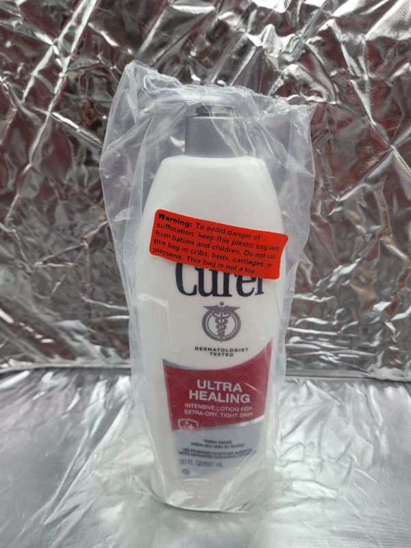 Photo 2 of Curél Ultra Healing Lotion, Hand and Body Moisturizer for Extra Dry Skin, with Advanced Ceramide Complex and Hydrating Agents, for Tight Skin, 20 Ounces Ultra Healing 20oz