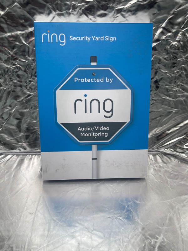 Photo 1 of Ring Security Yard Sign