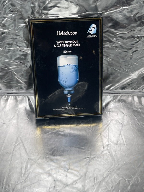 Photo 3 of JMsolution Water Luminous S.O.S Ringer Mask 10 sheets - Korean Facial Skincare-1.24 fl oz essnece High Intensive Moisture for all skin