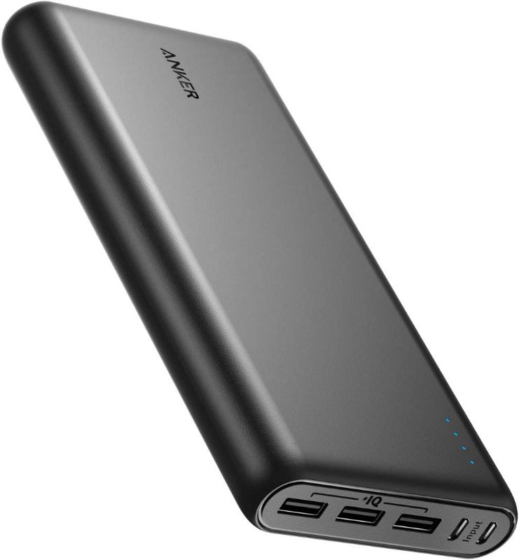 Photo 1 of Anker 337 Power Bank (PowerCore 26K) Portable Charger, 26800mAh External Battery with Dual Input Port and Double-Speed Recharging, 3 USB Ports for iPhone, iPad, Samsung, Android and Other Devices